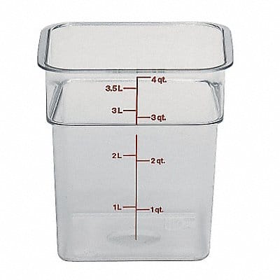 Food Storage Container 7.25 L Clear PK6