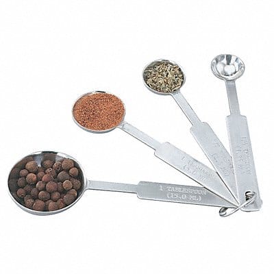 Measuring Spoon Set of 4 Gray SS