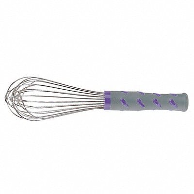 Whip 10 in L Purple Handle