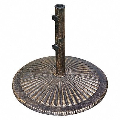 Umbrella Base Bronze Cast Iron 50 lb.