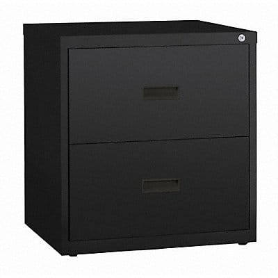 Lateral File Cabinet Black 30 in W