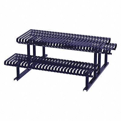 Picnic Table Blue 71-1/2 in.D 77-1/2in.W