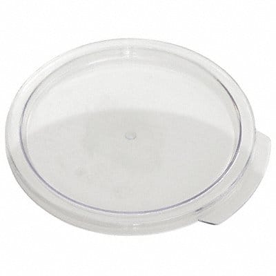 Round Storage Container Lid Clear