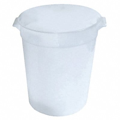 Round Container 8 1/4 in L White