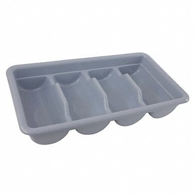 Cutlery Tray 3.75 x 11.25 x 20 in Gray