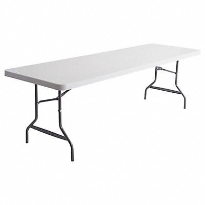 Resin Rectangular Fold Table 96x30x29