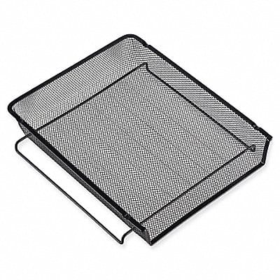 Tray Stackable Side Load Mesh Black