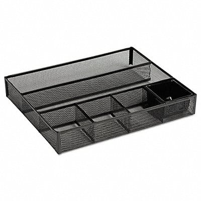 Organizer Deep Drawer Metal Mesh Black