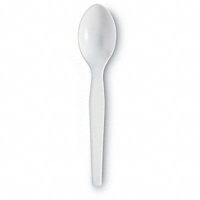 Disposable Spoon White Heavy PK1000