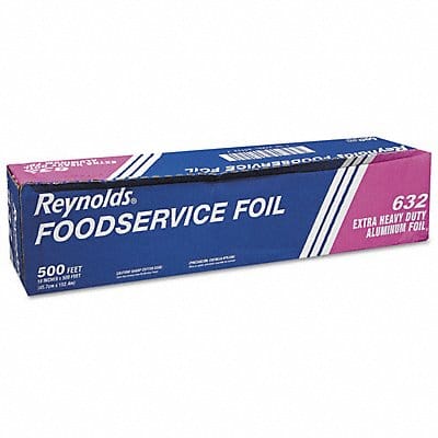 Aluminum Foil Roll 500 ft L 18 in W