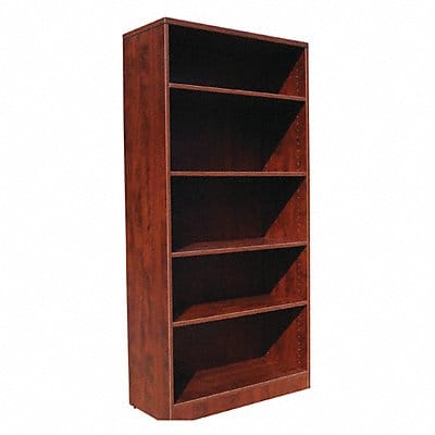 Bookcase Mahogany 14 Depth 65-1/2 H