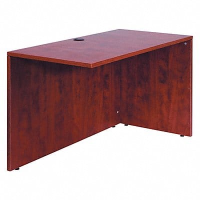 Desk Return Mahogany Base Overall 42 W