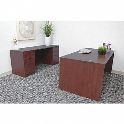 Office Desk Mahogany Base Overall 71 W