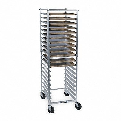 Pan and Tray Rack 69 in H Aluminum