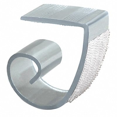 Table Skirt Clip 1 in L Clear PK100