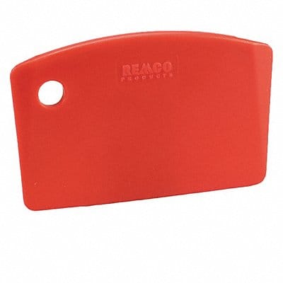 H1593 Bench Scraper 5.2 in L Red