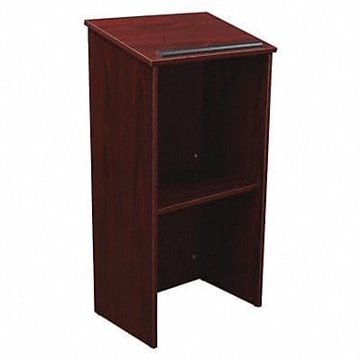 Floor Lectern Mahogany