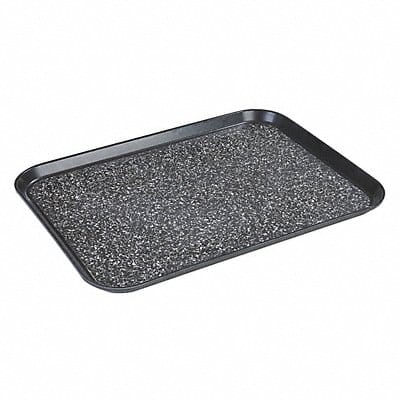 Non-Skid Tray 20 in L Black PK12