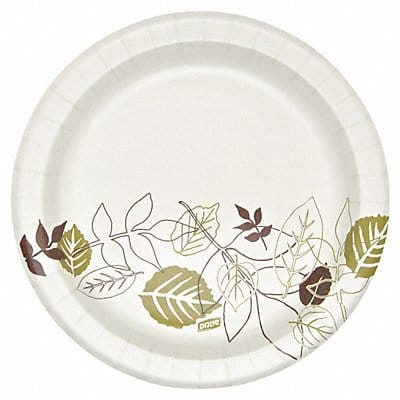 Disp Paper Plate 8 1/2 in Multi PK1000