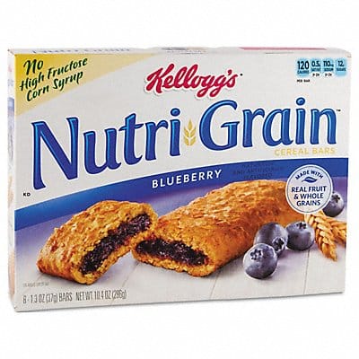 Cereal Bars Blueberry 1.3 oz PK16