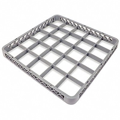 Glass Rack Extender 19 1/2 L Gray