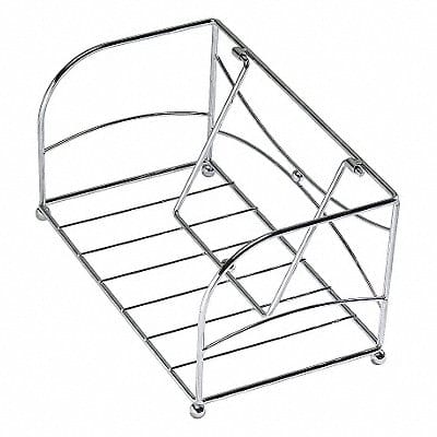 Guest Towel Basket Chrome Rectangular