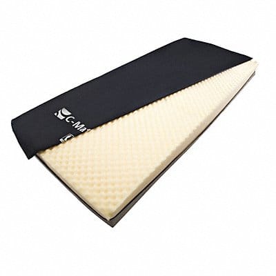 Mattress 76x6x35-1/2in Foam Nylon/Vinyl