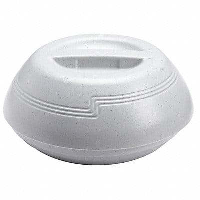 Insulated Dome Cover 10 Dia Gray PK12