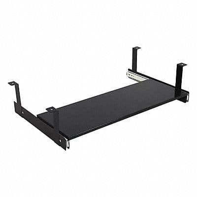 Metal Keyboard Tray with Tilt Steel Blk