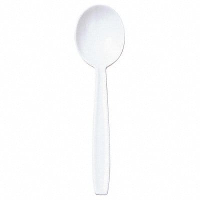 Soup Spoon White Skilcraft Med PK100