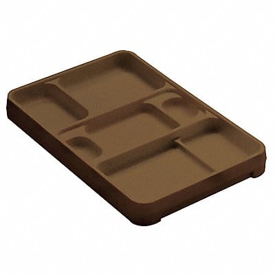 Rock Tray 14 1/4 in L Brown