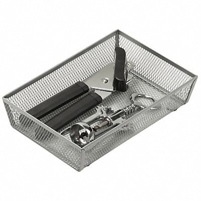 Cutlery Tray 2 x 6 x 9 in Silver