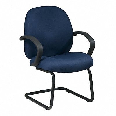 Work Smart Visitor Chair Fabric Navy