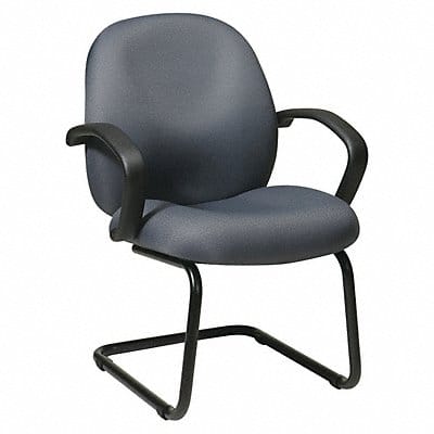 Work Smart Visitor Chair Fabric Gray