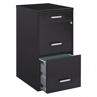 Flat File Cabinet Black Powder Coated