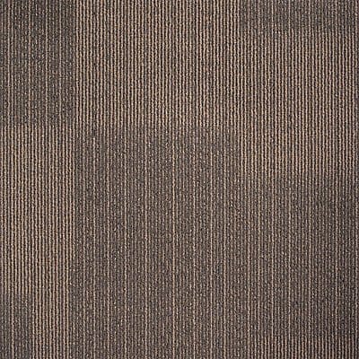 Carpet Tile 19-11/16in. L Brown PK20