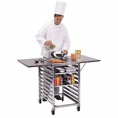 Portable Prep Table 35 x 52 3/4 x 29.25