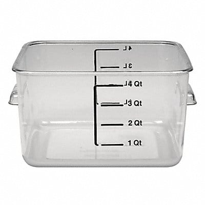 Food Storage Container 8 3/4 in L Clear