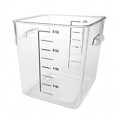 Food Storage Container 8 3/4 in L Clear