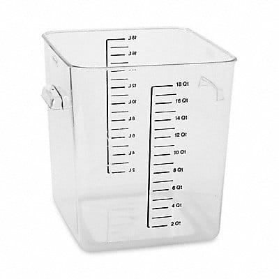 Food Storage Container 11.31 in L Clear