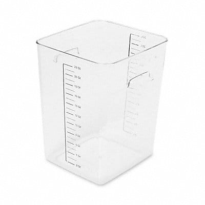 Food Storage Container 11.31 in L Clear