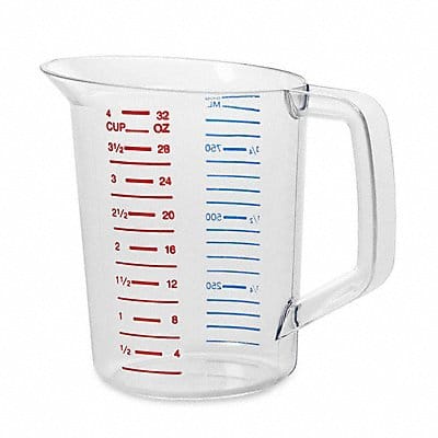 Measuring Cup Clear Plastic