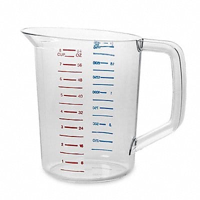 Measuring Cup Clear Plastic