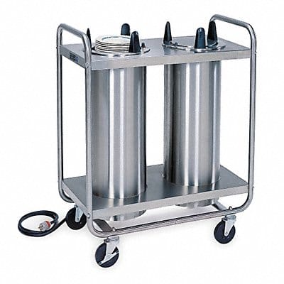 Plate Dispenser Cart 35 1/2 in L SS