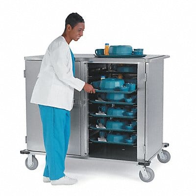 Meal Delivery Cart 52 1/2 in H SS