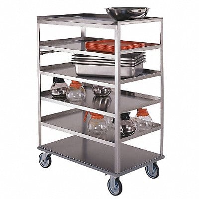 Banquet Cart 22 1/4 W 45 5/8 H Silver