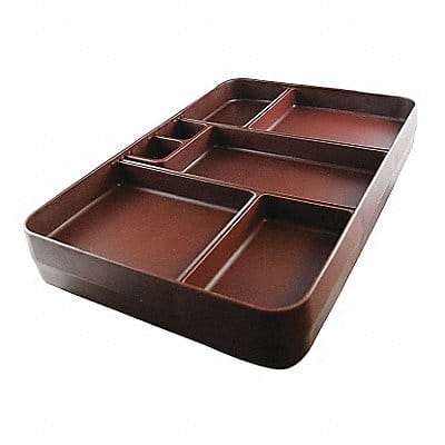 X-Tray 14 1/4 in L Brown PK10