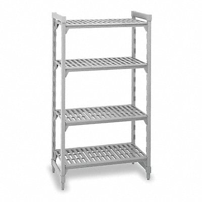 Vented Shelving Unit 72 in H 60 in W