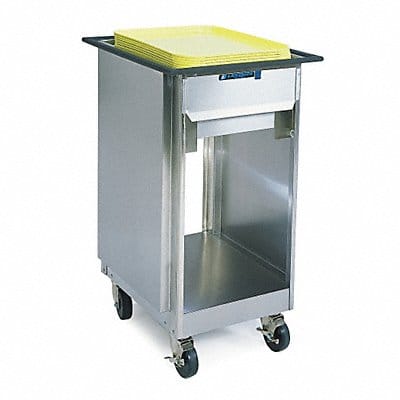 Rack Dispenser Cart 23 3/4 in L SS