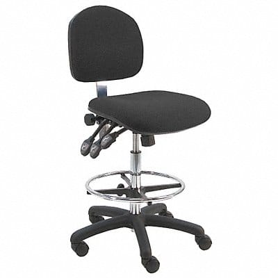 Task Chair Fabric Black 21-31 Seat Ht